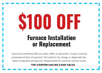 Discount on Furnace Installation or Replacement
