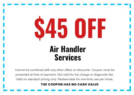 Discount on Air Handler Services