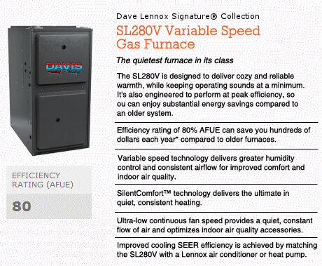 SL280V Variable Speed Gas Furnace